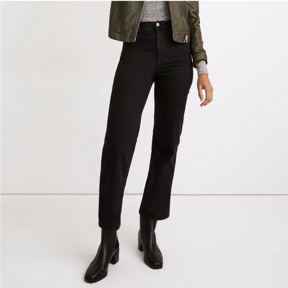 Madewell Denim - Madewell Slim Wide Leg Crop